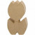 Tulip, H: 19 cm, depth 3 cm, 1 pc [HOB-26742]