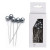 Push Pins 8 mm Silver [IFS-27659]
