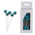 Push Pins 8 mm Aqua [IFS-27691]