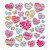 Stickers, sheet 15x16.5 cm, 31 pc, 1 sheet [HOB-29071]