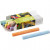 Chalkboard Chalk, L: 8 cm, D: 10 mm, 10 pcs, asstd colours [HOB-344760]