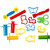 Cookie Cutters, size 5-8 cm, 42 pcs [HOB-37306]