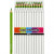 Colortime colouring pencils, lead: 5 mm, jumbo, 12 pcs, light green [HOB-38178]