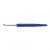 Crochet Hook, size 4.5, L: 13.3 cm, 1 pc, blue [HOB-42385]