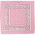 Printed Bandana, size 55x55 cm, 1 pc, pink [HOB-49742]