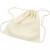 Drawstring bag, size 37x41 cm, 110 g/m2, 3 pcs, light natural [HOB-498801]