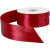 Satin Ribbon, W: 38 mm, 50 m, claret [HOB-51377]