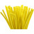Pipe Cleaners, thickness 6 mm, L: 30 cm, yellow, 50pcs