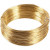Aluminium Wire, thickness 1,5 mm, gold, round, 100m