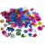 Sequins, size 15-45 mm, 400 g, bold colours [HOB-52251]