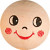 Compressed Cotton Faces, D: 22 mm, 10 pcs [HOB-542220]