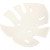 Terracotta Dish, size 21.6x20.3 cm, H: 3 cm, 1 pc, white [HOB-55507]