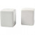 Salt and Pepper Set, H: 6 cm, size 5x5 cm, 6 sets, white [HOB-55604]