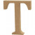 Letter, T, H: 8 cm, thickness 1,5 cm, MDF, 1pc