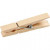 Clothes Pegs, L: 48 mm, W: 6 mm, birch, 50pcs