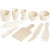 Kitchen Tools, L: 40-60 mm, birch, 10pcs