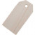 Manilla Tags, size 30x60 mm, thickness 3 mm, 50pcs