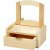 Dresser Mirror, size 12x10x6.5 cm, 1 pc, pine [HOB-57571]