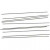 Metal Bar, D: 2 mm, L: 20 cm, 10 pcs [HOB-58026]