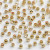 Crimp Beads, D: 2 mm, gold-plated, 100pcs
