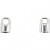 End Caps, D: 4.5 mm, L: 7 mm, 50 pcs, silver-plated [HOB-61304]