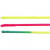 Wire with Nylon, L: 40 cm, thickness 1,5 mm, neon yellow, neon multi, neon pink, 6mixed