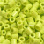 Fuse Beads, size 5x5 mm, hole size 2,5 mm, lime green (9), medium, 1100pcs