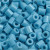 Fuse Beads, size 5x5 mm, hole size 2,5 mm, turquoise (10), medium, 6000pcs