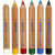 Make Up Pencils, L: 9 cm, 6 pcs, standard colours [HOB-77200]