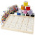 Letter Bead Bracelet Set, 80 persons, 1set [HOB-97768]