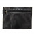 Plastic Bags Matt Black 20.3x6.2x15.2cm with Child-proof Closure (10 pieces) [CRZ68B]