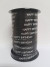 Curling Ribbon Congratulations Black 10mm x 250 meter (1 roll) [HV-HAB10BK]