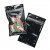 Grip Seal Bags Transparent/Black 9.2x12.7cm (100 pieces) [HZB4CB]