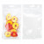 Grip Seal Bags with Euroslot 10.2x16.5cm laminated (100 pieces) [HZB5]