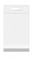 Headerbags 13.8x18.4cm Reclosable and Crystal Clear (100 pieces) [HB75]