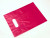 Plastic Carrier Bags Fuchsia 20.3x25.4cm extra strong Patch Handles - PE 45 micron (50 pieces) [H810FU4]