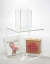 Plastic Gift Boxes 6.4x2.4x6cm Crystal Clear (25 pieces) [FB42]