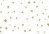 Printed Bags Stars Gold 12.7x7.6x29.2cm with side gusset (100 pieces) [G5MSG]