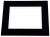Mount Board Double thick Black/bright White 12.7x17.8cm with 8.9x14cm Window (25 pieces) [MD30066]
