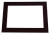 Mount Board Black 8.9x14cm Window - Outer size 12.7x17.8cm Conservation Quality (25 pieces) [MS30019]
