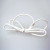 Decorative Loops White 40.5cm (50 pieces) [16SW]