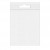 Grip Seal Bags with Euroslot 10x12.5 Crystal Clear PP 50 micron (100 pieces) [ZE45]