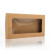 Kraft Paper Window Box with Attached PET Sheet 7 x 2.1 x 13.8cm (25 Pieces) [WKRG315]