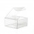 Giftboxes Crystal Clear 7.6 x 7.6 x 5.1cm (25 Pieces) [VB298]