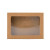 Kraft Gift Boxes with Window 21.5x2.5x31cm (25 pieces) [WKRGA4]