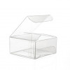 Giftboxes Crystal Clear 5.1 x 5.1 x 2.5cm (25 Pieces) [VB295]