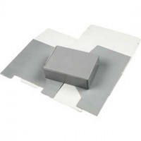 Cardboard Box, LxWxH 15.5x5x11 cm, 1 pc, light grey [HOB-100570]