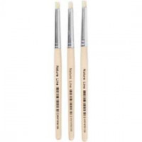 Stencil brushes, D: 6 mm, 3 pcs [HOB-10405]