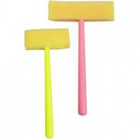 Foam Brushes, W: 5+8 cm, 20 pcs [HOB-10452]