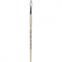 Nature Line Brushes, size 4, W: 7 mm, 12 pcs [HOB-10604]